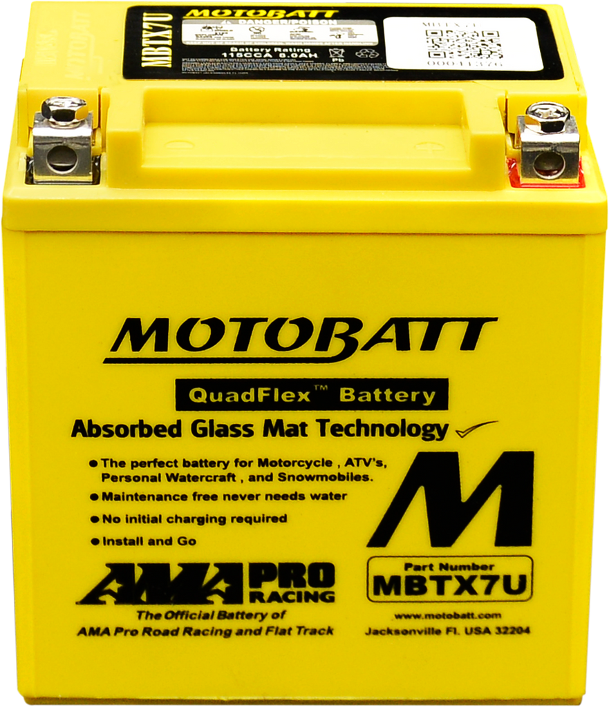 Battery Mbtx7u Sealed Factory Activated