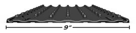 Caliber Lowpro Grip Glides Standard 9-inch trailer towing accessories, 8-piece set for secure hitch connections.