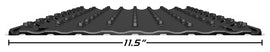 Caliber Lowpro Grip Glides Wide 11.5-inch trailer/towing accessory, double set of 16 for secure trailer support and stability.