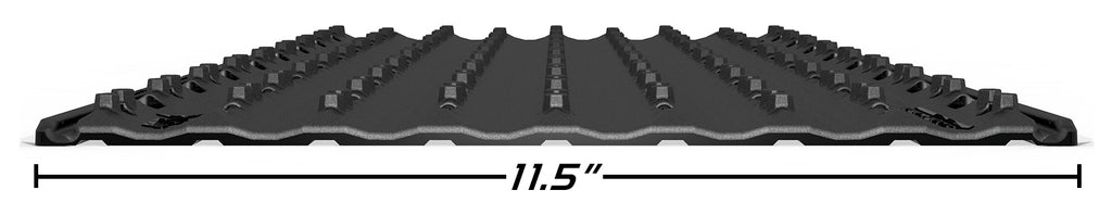 Caliber Lowpro Grip Glides Wide 11.5-inch trailer towing extension set, four-piece Caliber trailer accessory for secure towing.
