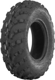 Carlisle AT489 front tire 25x8-12 bias ply tire with 56F load rating, suitable for off-road vehicles or equipment.