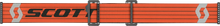 Load image into Gallery viewer, Fury Goggle Orange/Grey Orange Chrome Works