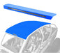 Asylum Rear Wing W/ Lightbar Voodoo Blue