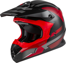 Load image into Gallery viewer, Mx 86 Off Road Fame Helmet Matte Black/Red/Silver Xl