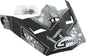 Visor W/Screws Hooper Mx 46y Matte Black/Dark Silver Ys Yl