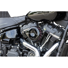 Load image into Gallery viewer, S&amp;S CYCLE MINI STEALTH TEAR DROP AIR FILTER KIT CHROME INDIAN MODELS - The Speed Shop Canada