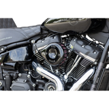 S&S CYCLE MINI STEALTH TEAR DROP AIR FILTER KIT HARLEY M8 MODELS
