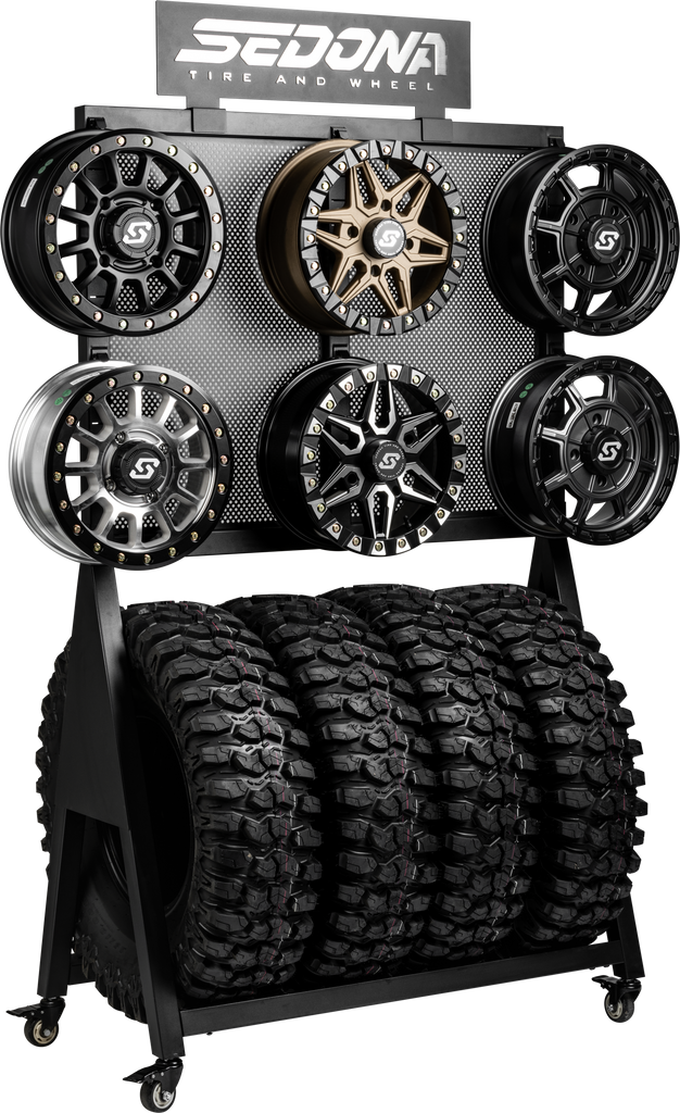 Tire And Wheel Display Base
