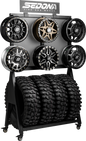 Tire And Wheel Display Base