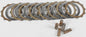 Clutch Fiber Spring Kit Steel Kaw