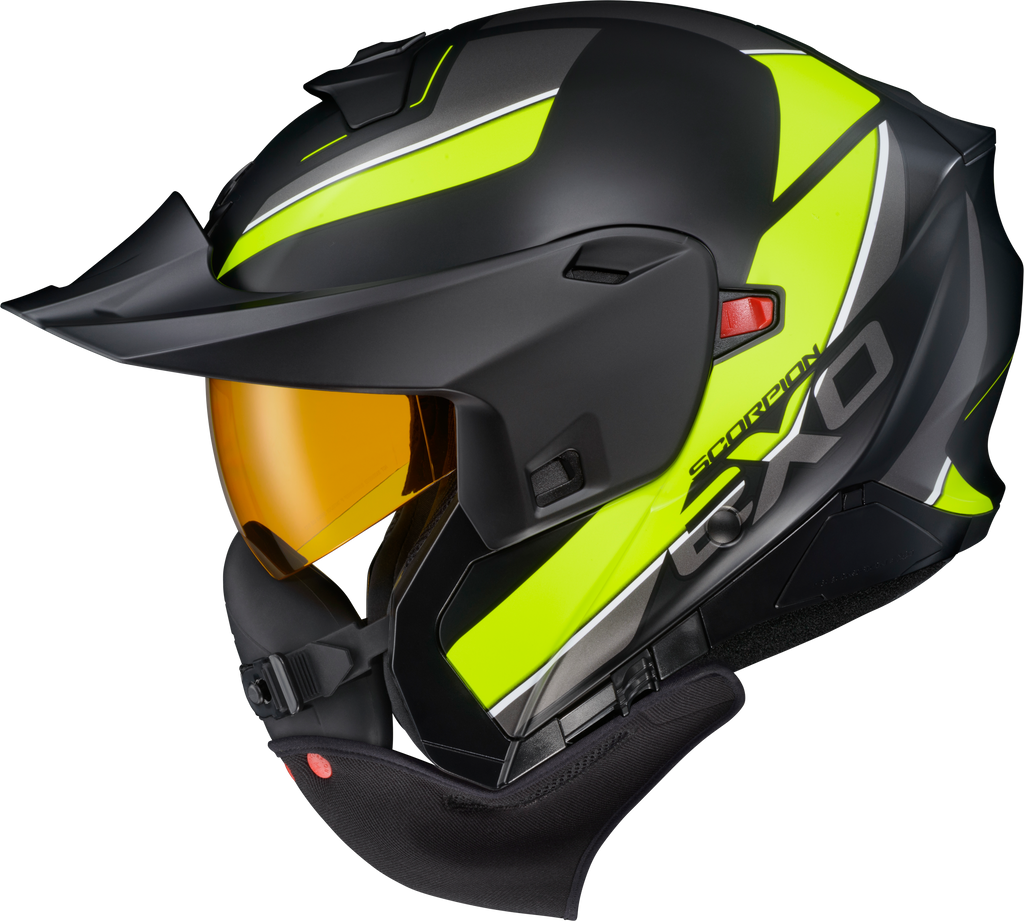 Exo Gt930 Cold Weather Helmet Modulus Hi Vis 2x (Electric)