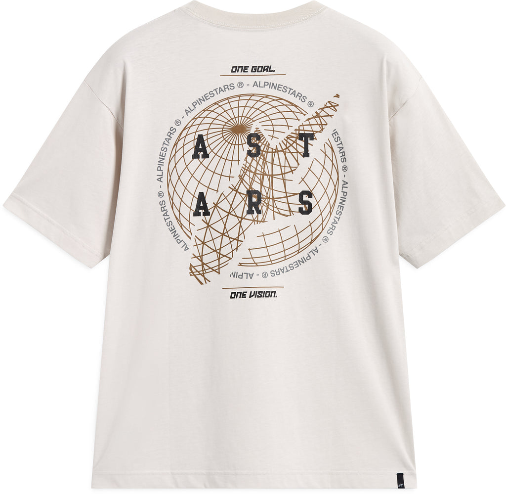Latitude Oversized Ss Csf Tee Cement Xl