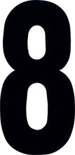 Load image into Gallery viewer, #8 4" Black Extreme Digits 3/Pk
