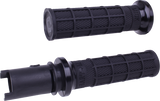ODI Grips Lock-On Hart-Luck Full-Waffle Black/Black Cvo `23-24 206-40129
