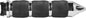 Air Cushioned Grips Spike Chrome