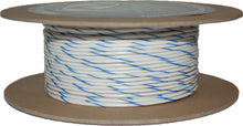 Load image into Gallery viewer, 100' Spool 20 Gauge Wire (White/Blue Stripe)