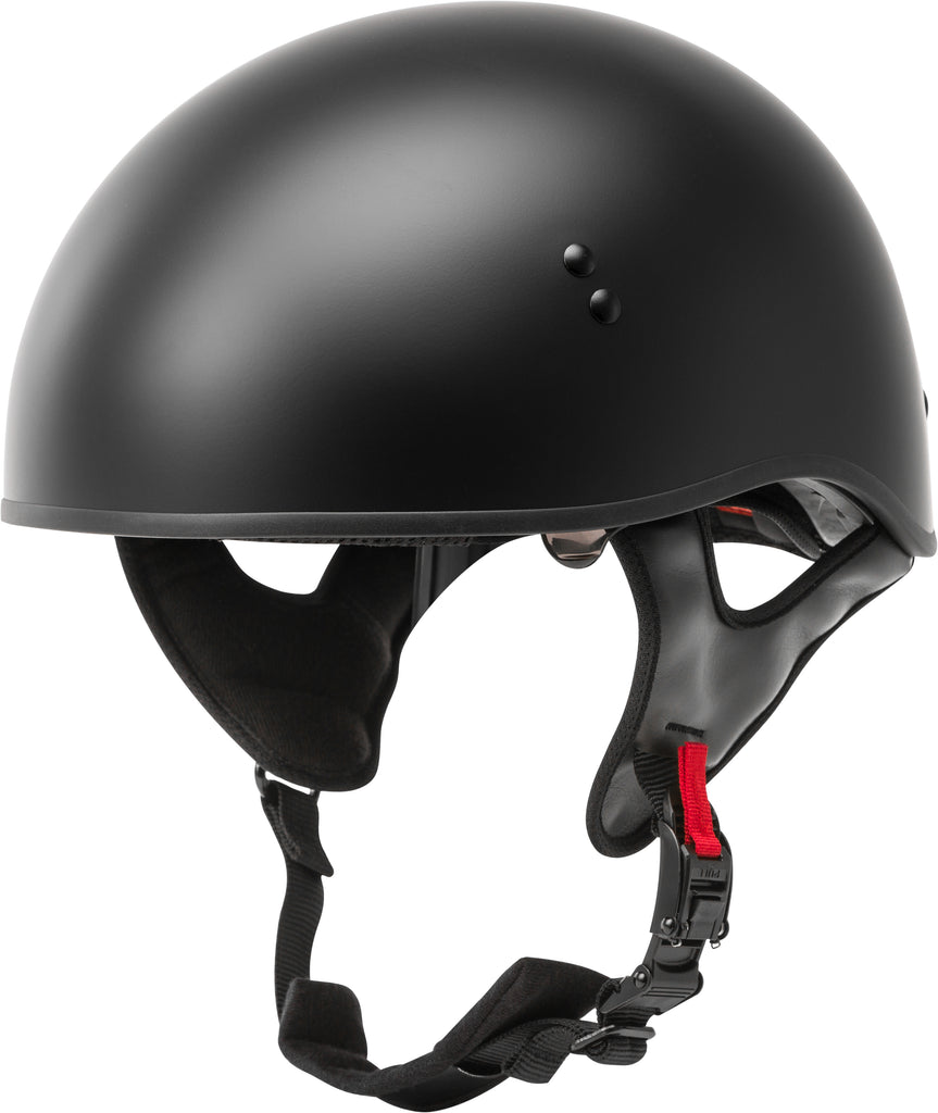Hh 65 Half Helmet Naked Matte Black 2x