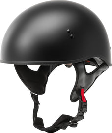 Hh 65 Half Helmet Naked Matte Black 2x