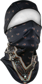 Sportflex Convertible Balaclava Blk/Org Bandana