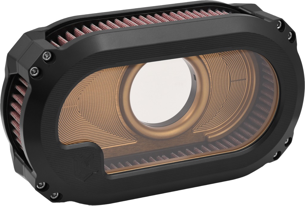 Nl Tc Air Cleaner W/Glass Black W/Gold