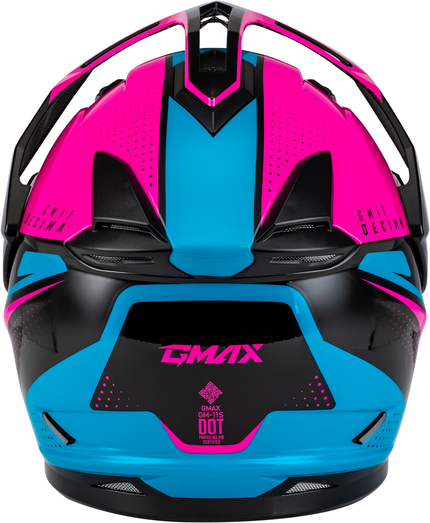 Gm 11 Decima Helmet Black/Pink/Blue Xs