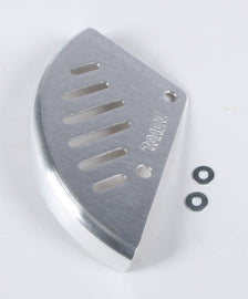 DEVOL rear disc guard for bikes, durable protective guard designed to shield rear disc brakes from debris and damage.