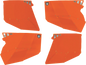Stealth Door Alluminum Skins Orange Rust Metallic Pol