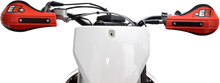 Load image into Gallery viewer, Composite Mnt Roost Deflectors Red W/Mounting Hardware
