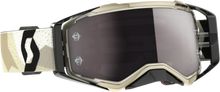 Load image into Gallery viewer, Prospect Camo Goggle Beige/ Black Silver Chrome Works