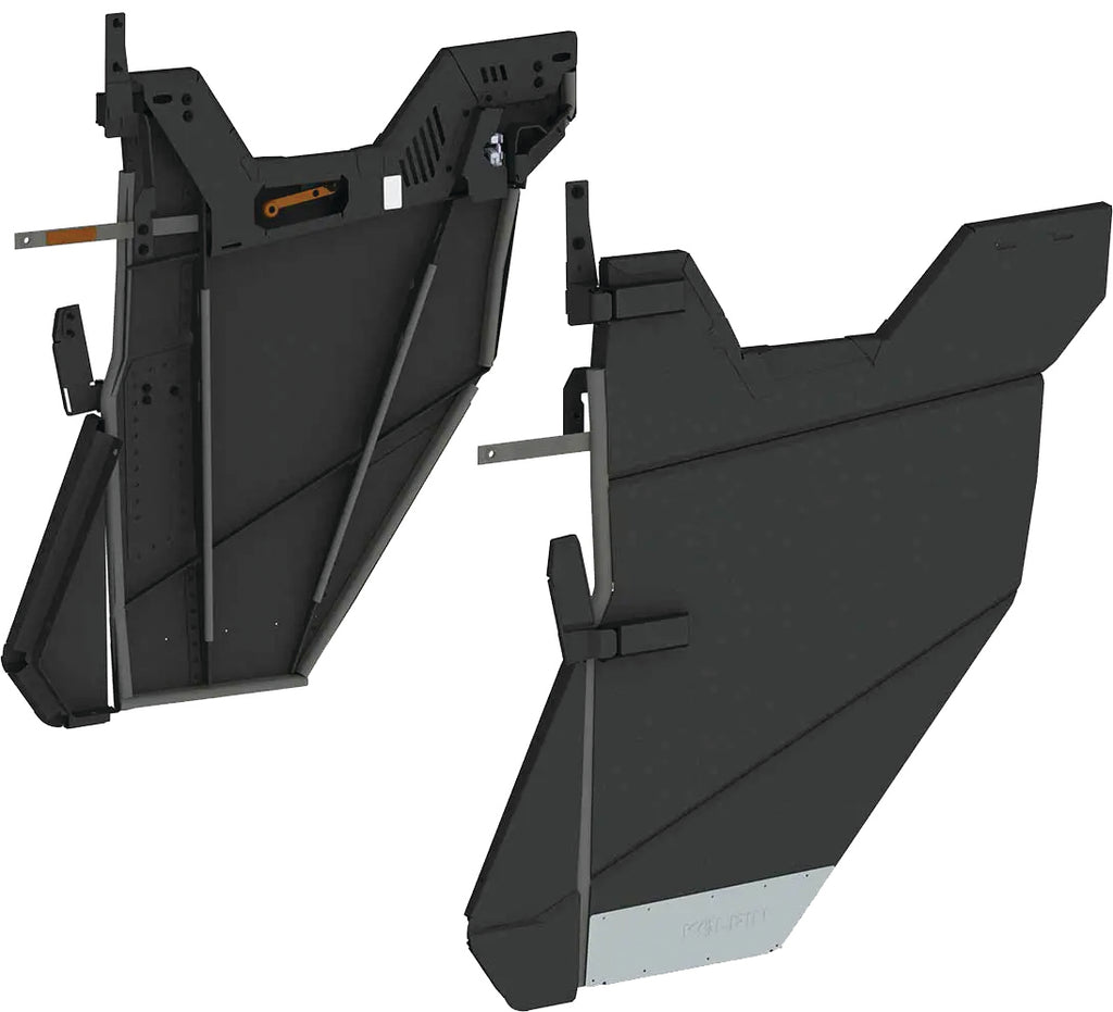 Steel Rear Half Doors Pol