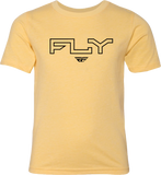 Fly Racing Youth Fly Edge Tee Banana Yl 354-0311YL