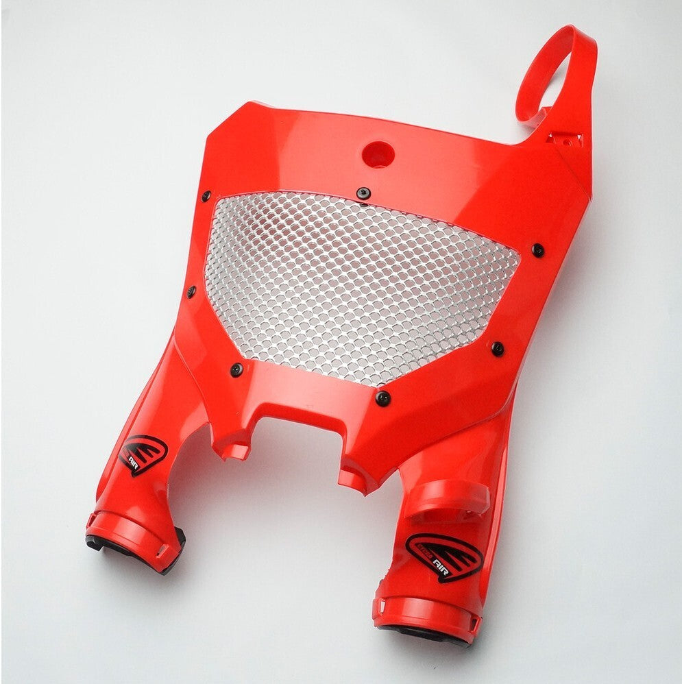 Vented Stadium Number Plate Red