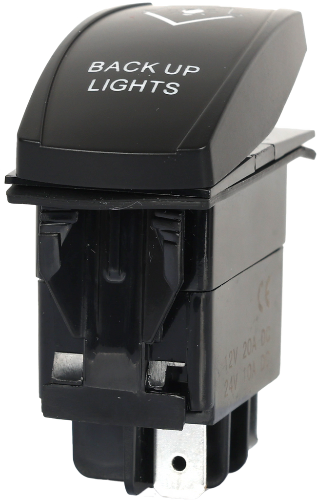Back Up Lighting Switch Pro Series Backlit