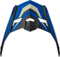 Mx 46 Cyclus Visor Black/Blue Md 2x