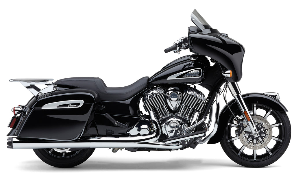 Detach Big A Bckrst Flat Rack Chrome Chieftain 14 25