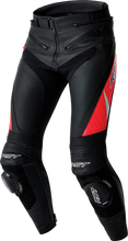 Load image into Gallery viewer, Tractech Evo D3o Pants Blk/Flo Red Leather 2x