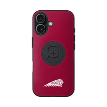 Load image into Gallery viewer, Indian Phone Case W/Headdress Iphone 17 Red W/Logo