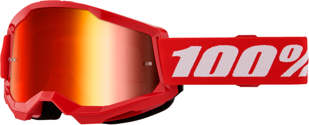 Strata 2 Goggle Red Mirror Red Lens