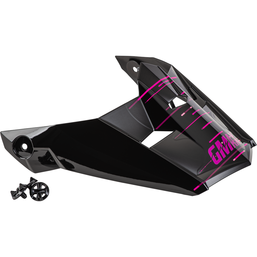 Mx 46 Frequency Off Road Visor Matte Black/Pink Xs Sm