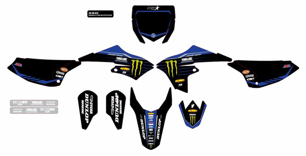 Complete Kit 22 Star Yam White Bg