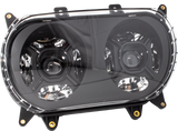 Letric Lighting Co Led Double Barrel Blk/Chr Fltr `15-Up 850-09682