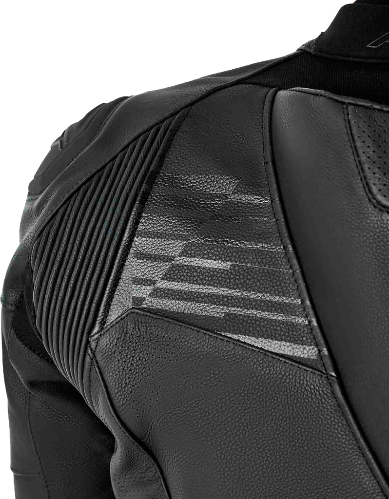Tractech Evo D3o Jacket Black Leather Md