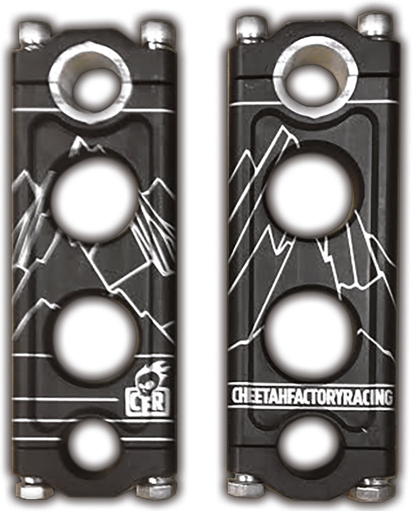 Knucks Risers 6" Black