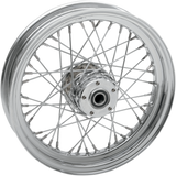 REAR 40 SPOKE CHROME HARLEY DAVIDSON BAGGER WHEELS