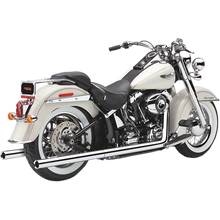 Load image into Gallery viewer, COBRA TRUE DUAL CHROME EXHAUST HARLEY DAVIDSON SOFTAIL 00-17 - The Speed Shop Canada