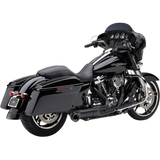 COBRA TURNOUT 2:1 EXHAUST HARLEY DAVIDSON BAGGERS 09-25
