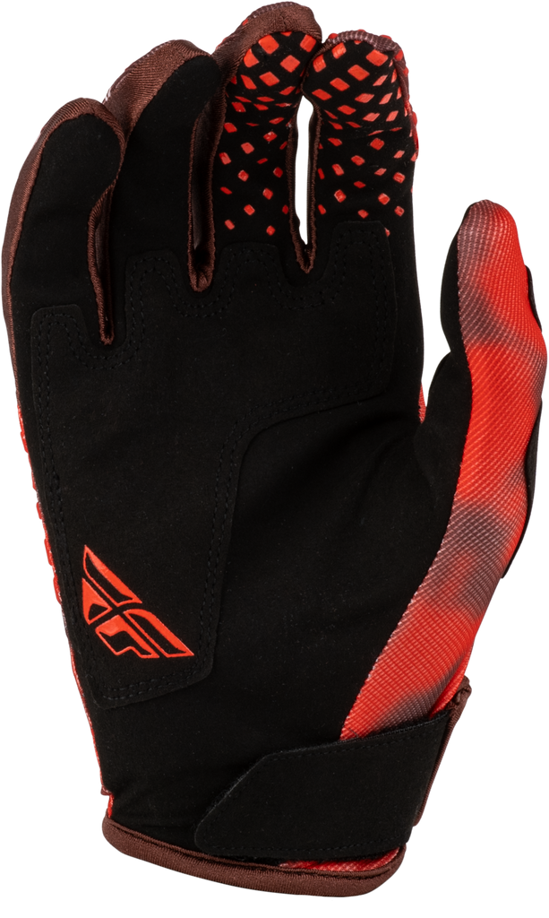 Youth Kinetic Blur Gloves Red/Maroon Ys