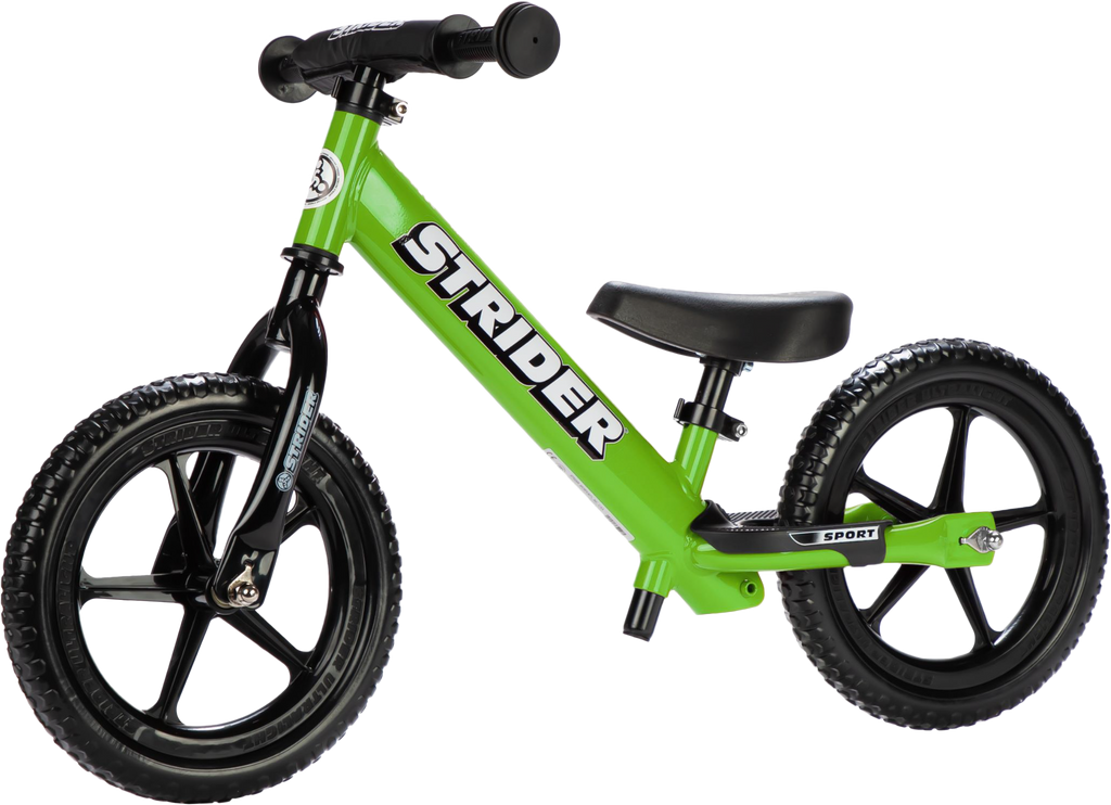 Strider 12 Sport Bike Green