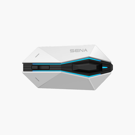 SENA 60x dual sound communication system by Bose, showing the device with dual speakers and control buttons.