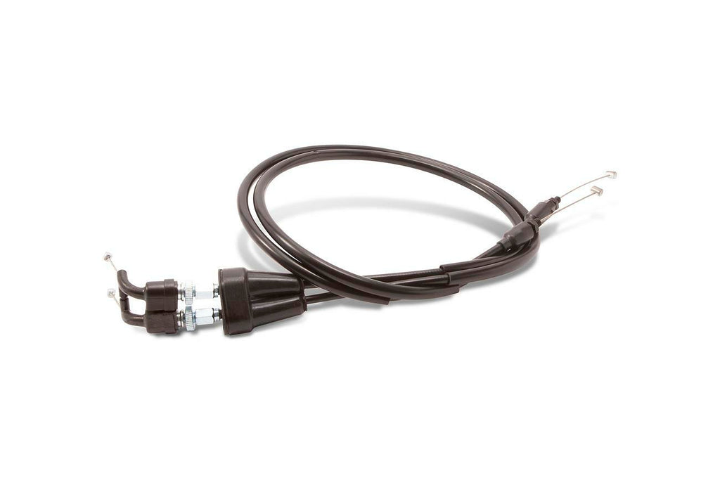 Black Vinyl Throttle Cable Push Pull  Set Ktm/Hus